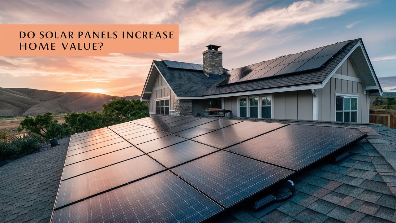 do solar panels increase home value