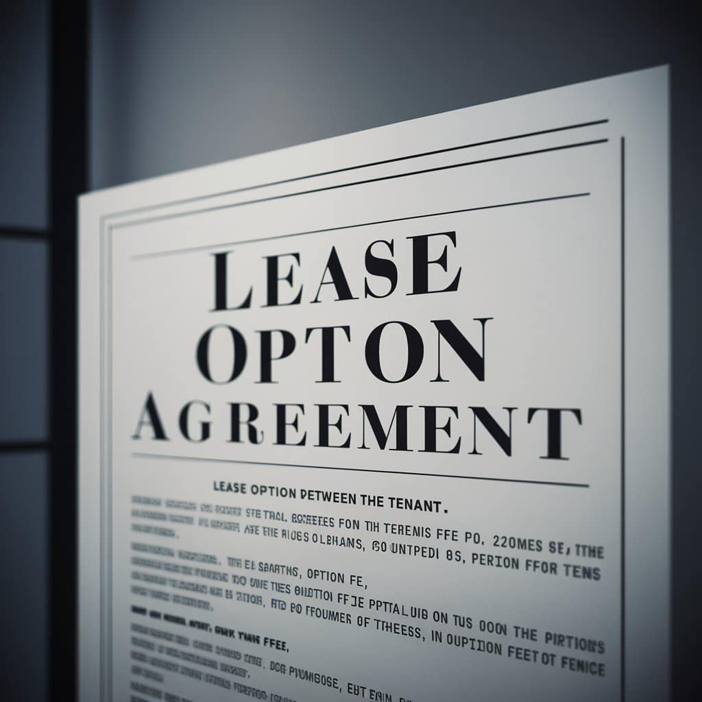 lease option agreement