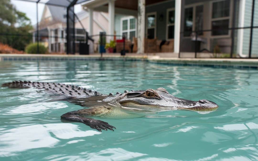 How Likely Are Alligators in Florida to Enter My Pool?